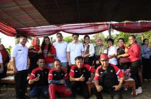 AA-RS Hadiri Kegiatan Restocking Ikan di Waduk Banjer