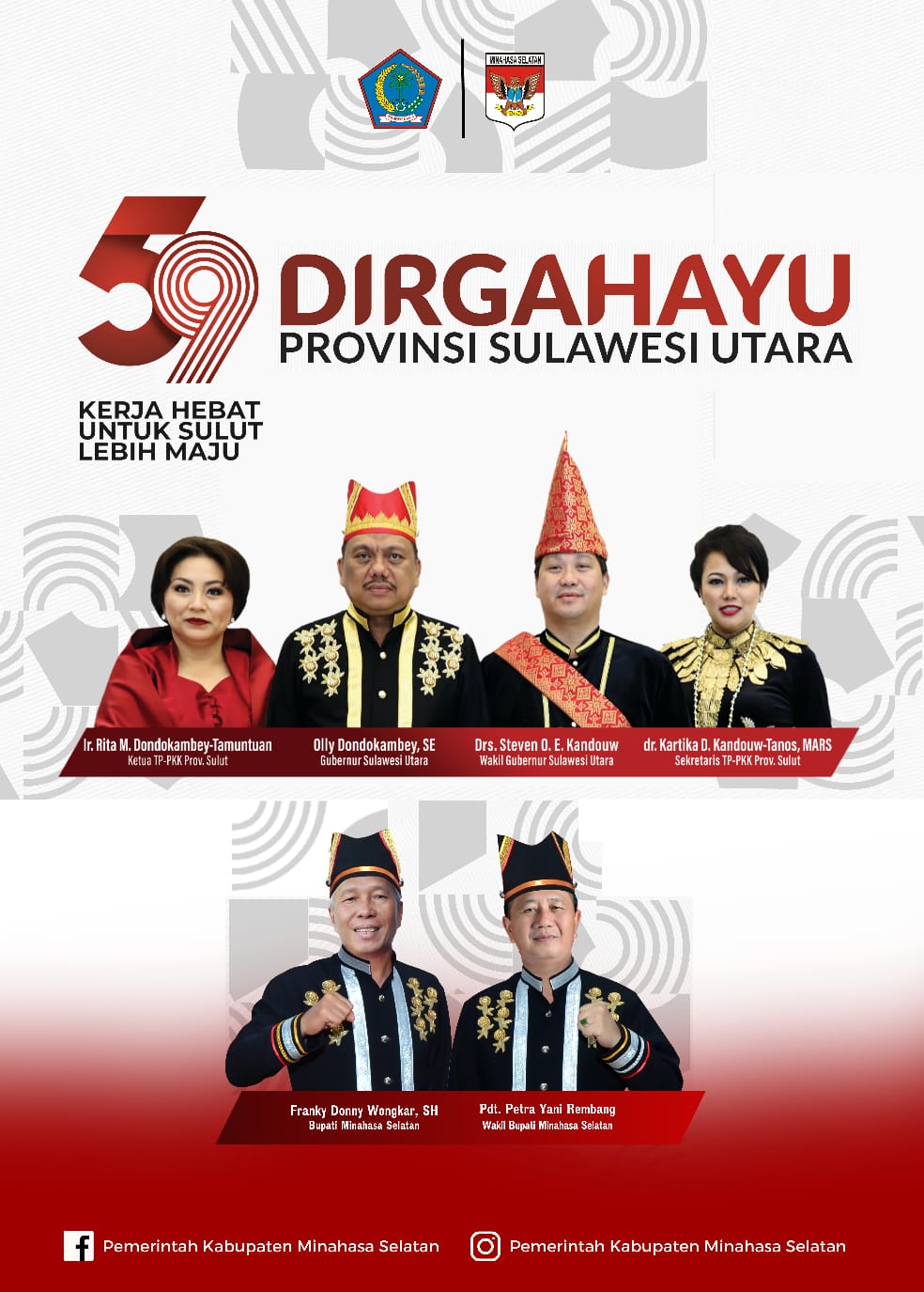 Dirgahayu Provinsi Sulawesi Utara Yang Ke-59 Tahun
